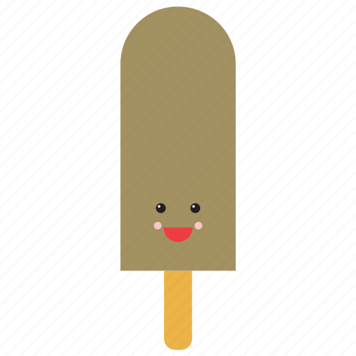 Cream, emoji, emoticon, ice, ice cream, lolly, smiley icon - Download on Iconfinder