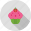 cake, cream, cupcake, cupcakes, food, strawberry, sweet 