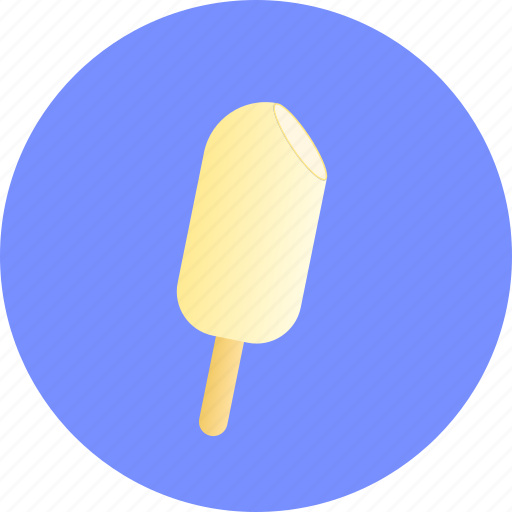 Icecream, magnum, white, dessert, food, ice, sweet icon - Download on Iconfinder