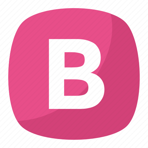 Alphabet letter b, b, capital b, capital letter b, english letter icon - Download on Iconfinder