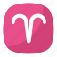 aries, aries symbol, first astrological sign, horoscope, zodiac sign 