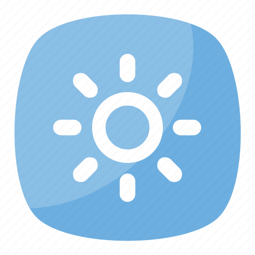 Bright button, bright emoji, lightning, screen brightness option, sun icon - Download on Iconfinder
