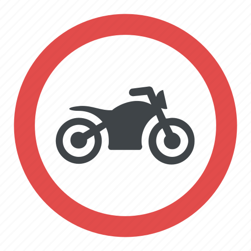 No motorcycle, road instructions, road safety symbol, road sign, traffic sign icon - Download on Iconfinder