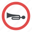 drive slowly safety sign, give way sign, horn, sound horn sign, sound horn symbol 