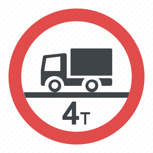 5t, prohibitory sign, road sign, road sign in greece, weight limit icon - Download on Iconfinder