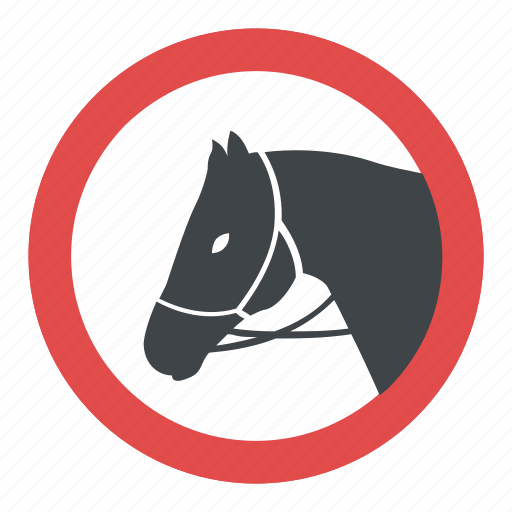 Horse crossing sign, horse riding warning sign, horse road sign, road traffic sign, road warning sign icon - Download on Iconfinder