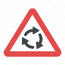 priority traffic sign, road sign, road warning signs, roundabout warning sign, traffic warnings