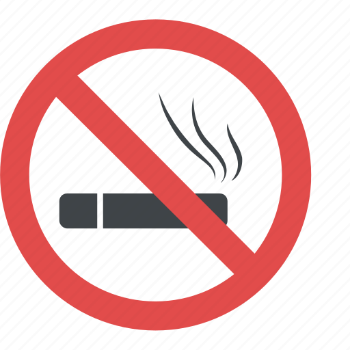 Cigarette forbidden, no cigarette, no smoking, quit smoking, restricted smoking icon - Download on Iconfinder