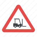 caution forklift operating, forklift traffic sign, forklift warning sign, safety sign, warning sign 