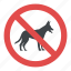 beware of dog, dogs not allowed sign, no pets allowed, prohibitory symbol, warning sign 