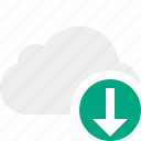 cloud, download, network, storage, weather