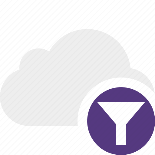 Cloud, filter, network, storage, weather icon - Download on Iconfinder