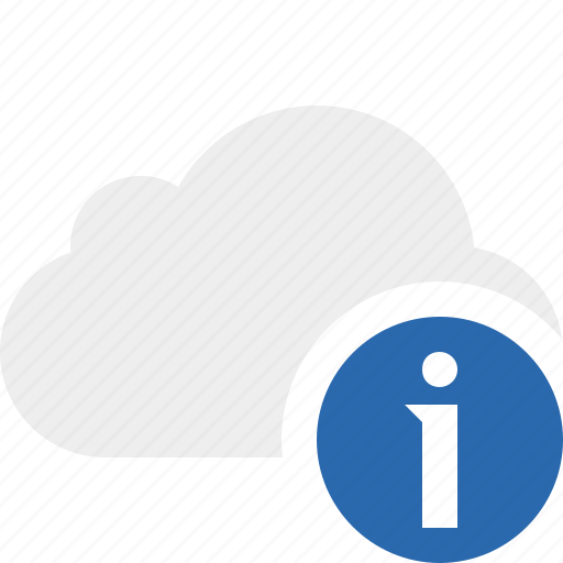 Cloud, information, network, storage, weather icon - Download on Iconfinder