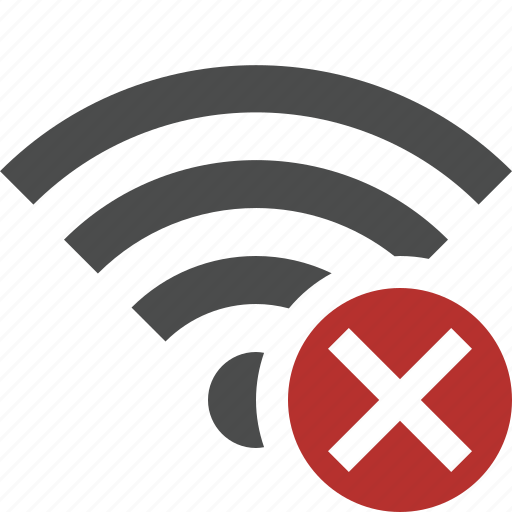 Cancel, connection, fi, internet, wi, wifi, wireless icon - Download on Iconfinder