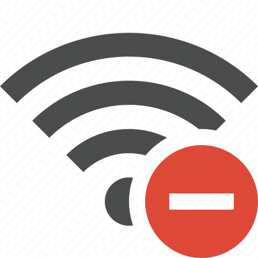 Connection, fi, internet, stop, wi, wifi, wireless icon - Download on Iconfinder