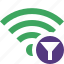 connection, fi, filter, green, internet, wi, wireless 