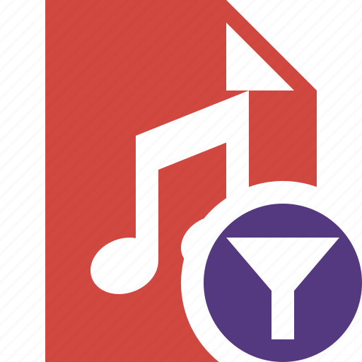 Audio, document, file, filter, music icon - Download on Iconfinder