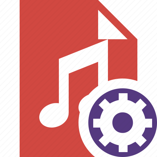 Audio, document, file, music, settings icon - Download on Iconfinder