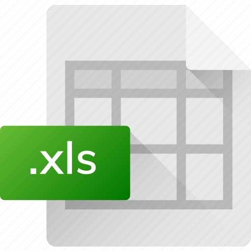 Excel, extension, file, format, system file, xls icon - Download on Iconfinder