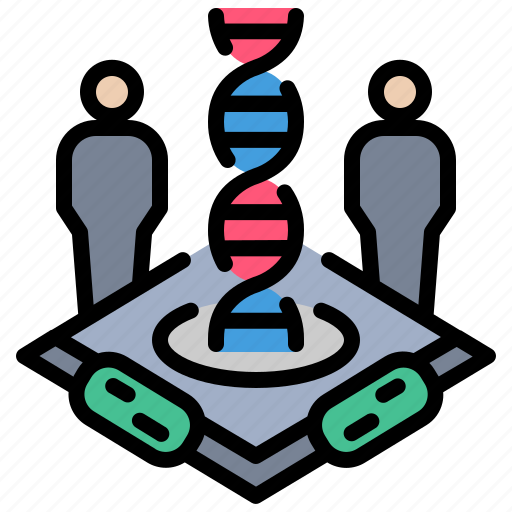 Lab, discover, research, dna, genetic, gene editing, genomics medicine icon - Download on Iconfinder