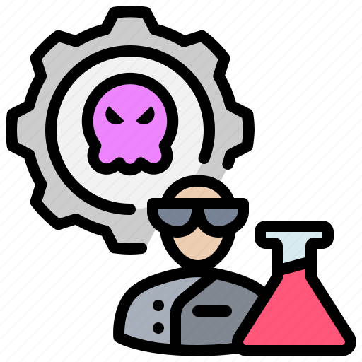 Terrorism, researcher, science, chemical, project, discover, biological weapon icon - Download on Iconfinder