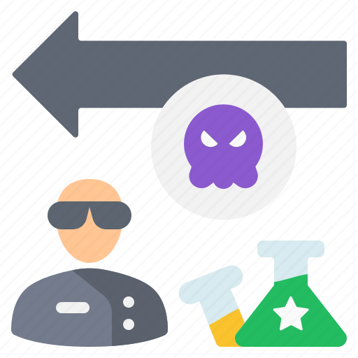 Terrorism, mastermind, researcher, science, chemical, project, recession icon - Download on Iconfinder