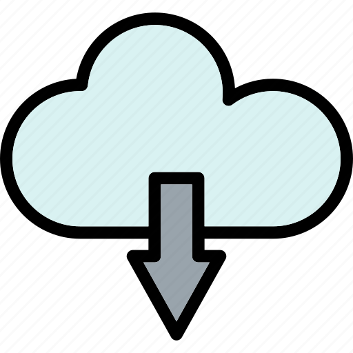 Cloud, download, install, errow icon - Download on Iconfinder