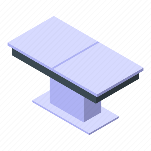 Decor, table, isometric icon - Download on Iconfinder