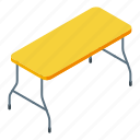 table, isometric, object