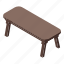 living, table, isometric 