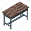 home, table, isometric 