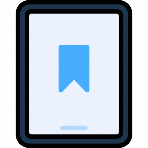 Bookmark, paper, reading, favorite, hang, flag, tablet icon - Download on Iconfinder