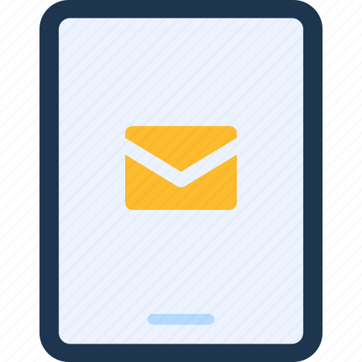 Email, envelope, mail, letter, inbox, communication, tablet icon - Download on Iconfinder