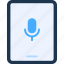 voice, microphone, mic, audio, record, tablet, device 