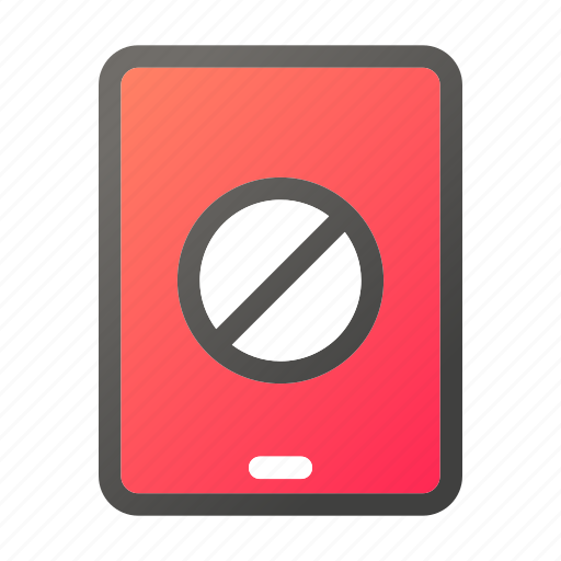 Block, computer, device, forbidden, mobile, phone, tablet icon - Download on Iconfinder
