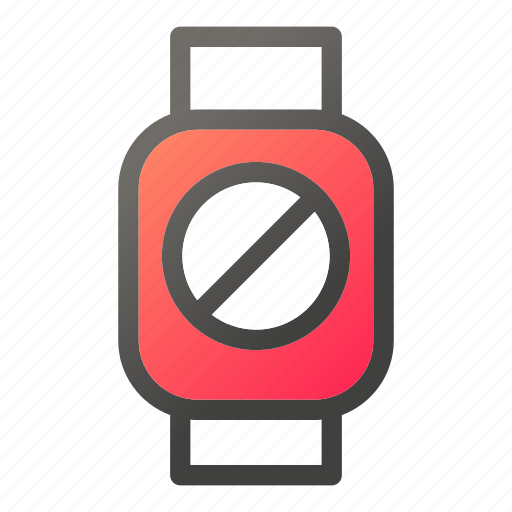 Block, device, forbidden, mobile, smart, watch icon - Download on Iconfinder