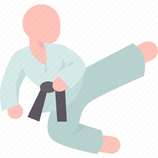 Jump, kicks, martial, arts, action icon - Download on Iconfinder
