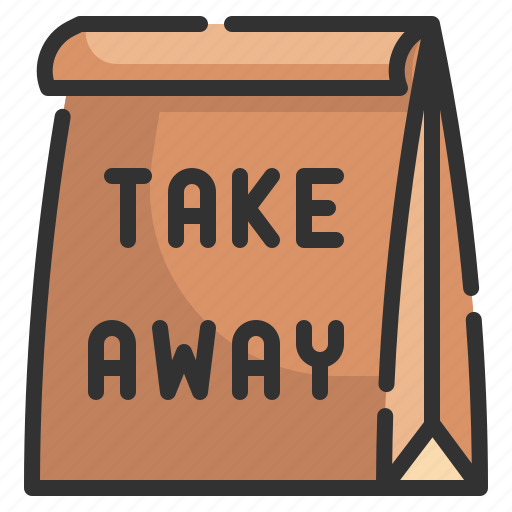 Takeaway, take, package, packaging, bag icon - Download on Iconfinder