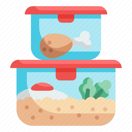 Tupper, tupperware, kitchenware, box, food icon - Download on Iconfinder