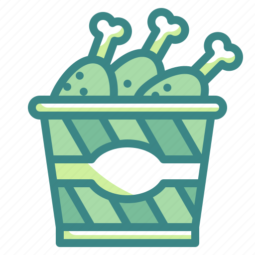 Chicken, fried, nuggets, turkey, food icon - Download on Iconfinder