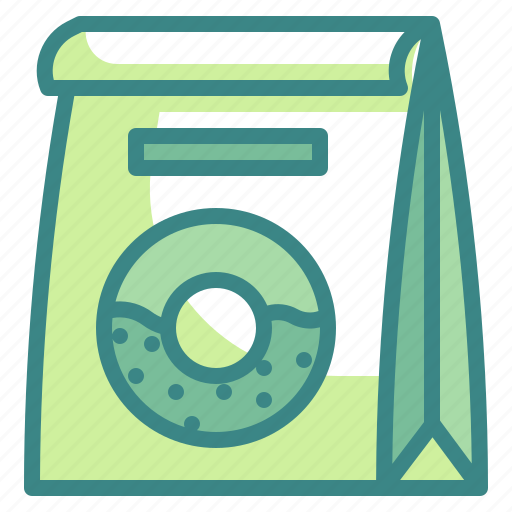 Donut, doughnut, dessert, bakery, package icon - Download on Iconfinder