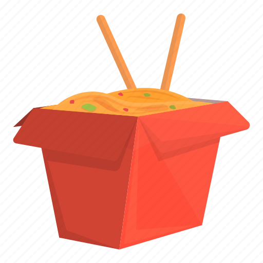 Noodle, box, chinese, food icon - Download on Iconfinder