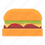 american, burger, snack, meal 