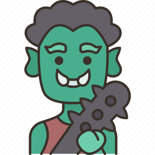 Giants, troll, monster, creature, fantasy icon - Download on Iconfinder