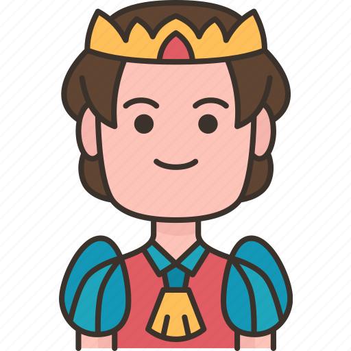Prince, charming, man, royal, monarchy icon - Download on Iconfinder