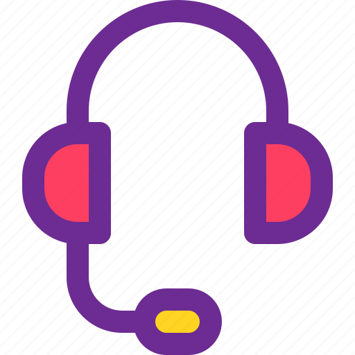 Customer, headphone, headset, music, service, sound icon - Download on Iconfinder