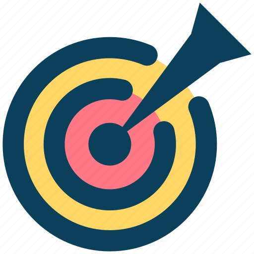 Target, focus, goal, aim, dartboard icon - Download on Iconfinder
