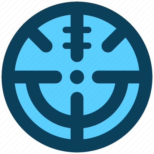 Target, focus, gun, aim, scope icon - Download on Iconfinder