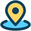 target, location, map pin, navigation