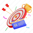 target, business, business target, project, goal, illustration, success, accuracy, business arrow 